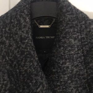 Knee length wool coat